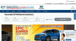 Desktop Screenshot of hyundaiofkirkland.com